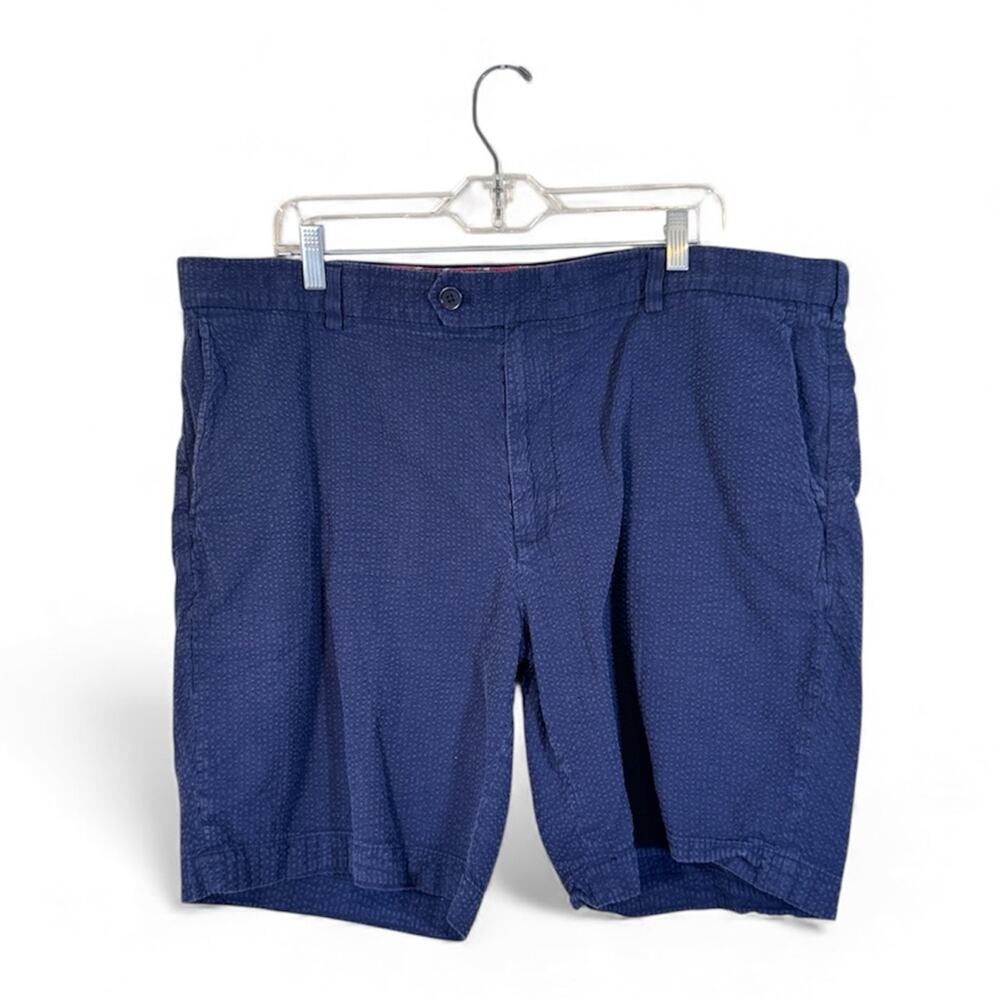 Brooks Brothers 100% Cotton Bermuda Shorts Men’s 42 Textured Preppy Chino Golf